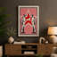Red Star Authority Retro - Wrapped Canvas-1732739241-1732739245