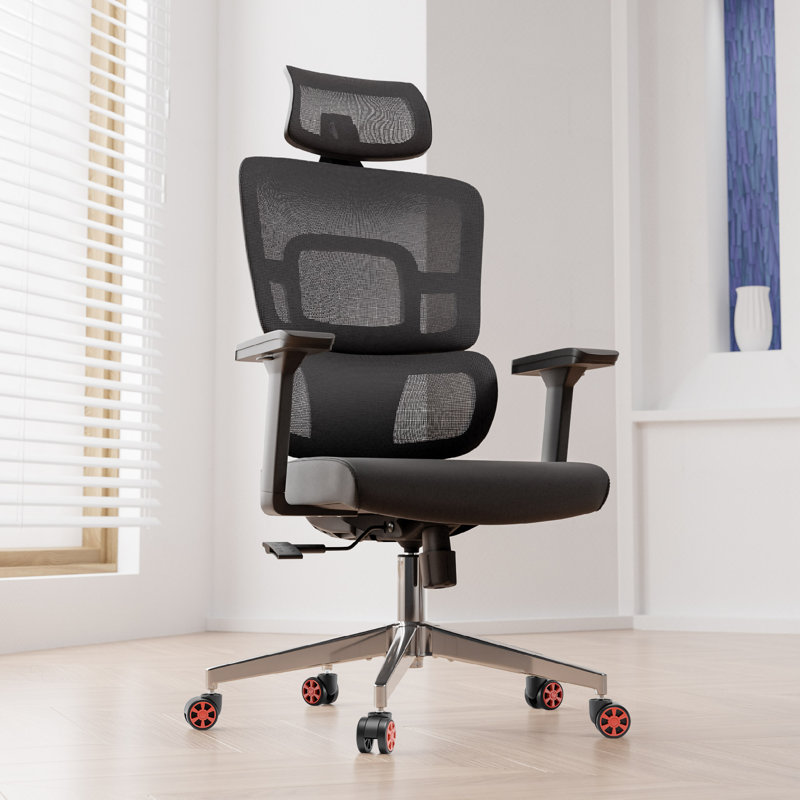 Marleene Heavy Duty Home Desk Chair Ergonomic Chair with Adjustable Headrest Lumbar Support Task Chair