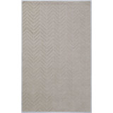 Wylde Chevron Area Rug in Ivory