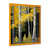 Toile avec cadre photo doré