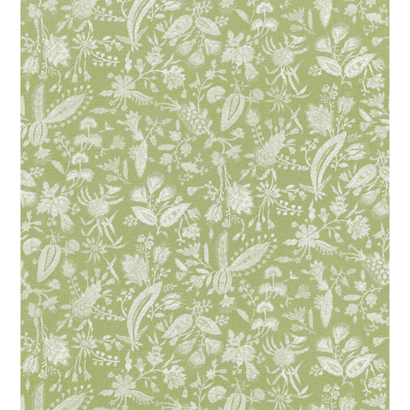 Norden Tulia Linen Print Fabric, Willow