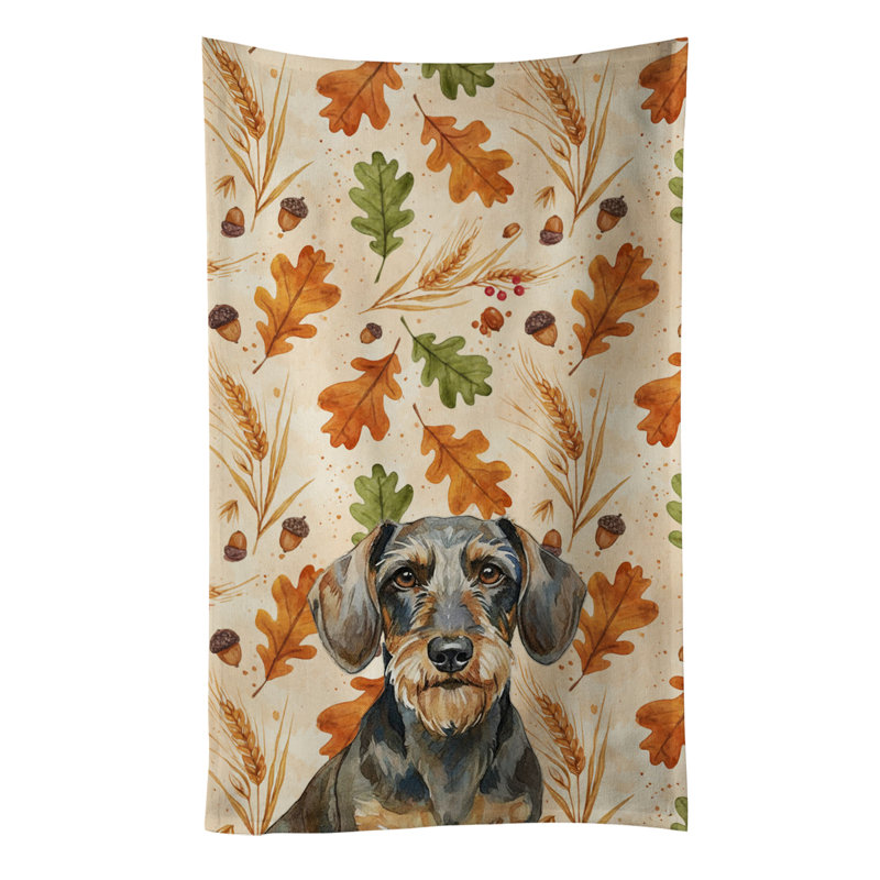 Serviette de cuisine tricolore Sheltie, Teckel à poil dur