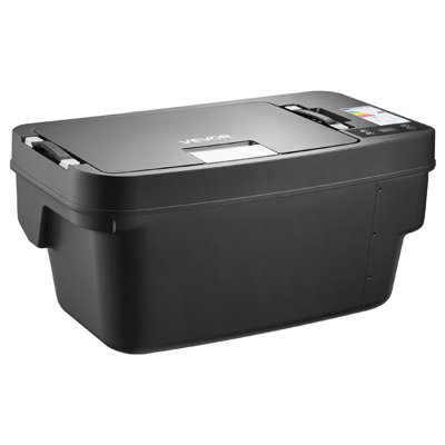 Réfrigérateur 12 volts, réfrigérateur de voiture 37 QT / 35L pour Tesla Model Y, compresseur de congélateur électrique portatif avec contrôle APP, 12V / 24V DC, -8 ℉ à 50 ℉