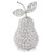 Benefiel Faux Crystal Decorative Apple Tabletop Sculpture-1610140345-1610140351