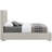 Crosby Solid Wood and Upholstered Platform Bed-67046587-67046588