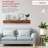 60" Rustic Fireplace Mantel Shelf-109845296