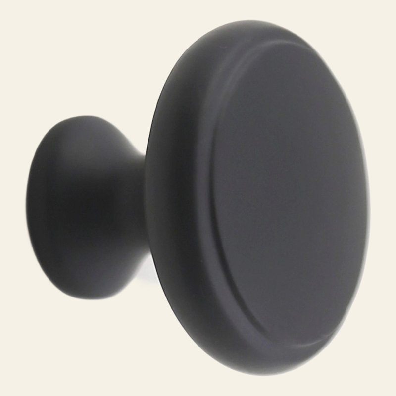 Poignée d'armoire Madelyn Carter Elizabeth, Noir, 1.5"