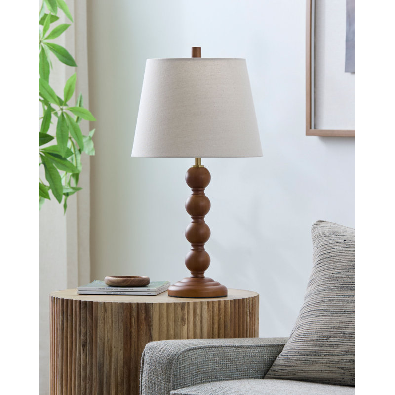 Hananiah Table Lamp, Brown
