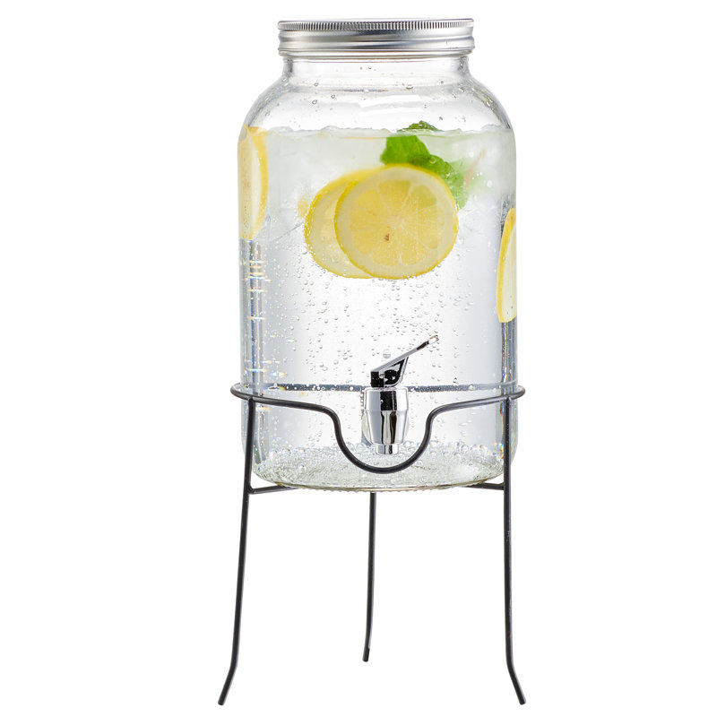 128oz. Glass Beverage Dispenser