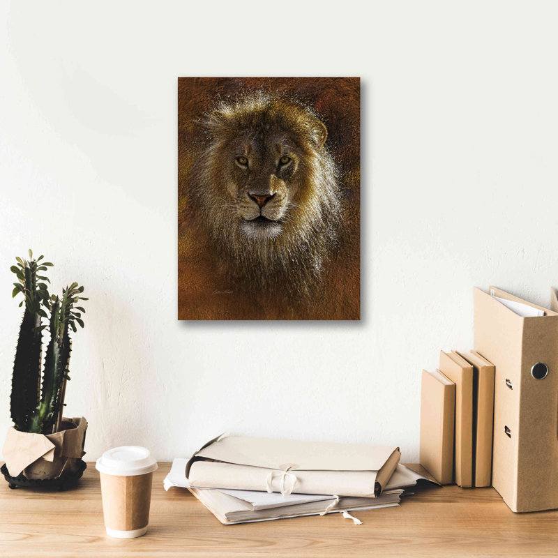 'Face Off' by Collin Bogle, Canvas Wall Art, 16" H x 12" W x 0.75" D