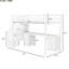 Lit mezzanine simple en blanc avec bureau et rangement double - bois de pin pour une chambre à coucher merveilleuse avec rangement simple, pratique-1759184974