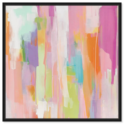Toile de couleur moderne Sanasa II par Art Remedy
