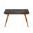 Hasibe Rectangular Wood Outdoor Dining Table , 47.24'' in. W 27.56'' in. D-369692940
