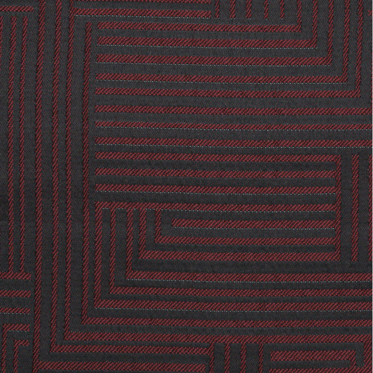 Devo - 110" Geometric Design Drapery & Window Curtain