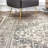 Ethelinde Power Loom Performance Oriental Medallion Cream Rug-697598387