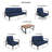 Townsend Sofa Seating Group with Sunbrella® Cushions-93082663-93082667