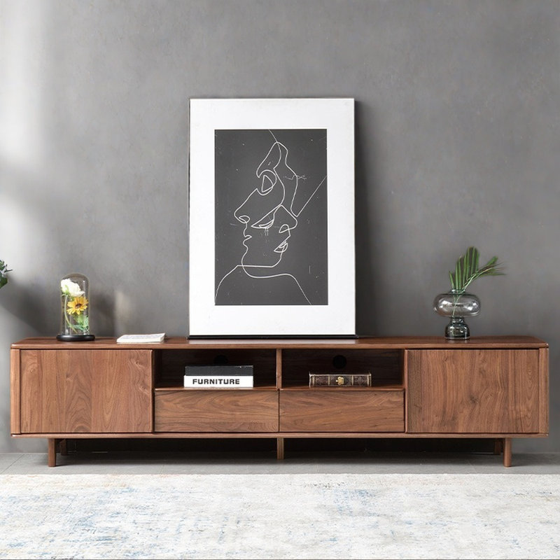 Meuble télé moderne et simple, 82.68"