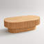 Table basse ovale moderne Mid Century