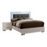 Ensemble de chambre configurable avec lit plateforme rembourrée Fordland