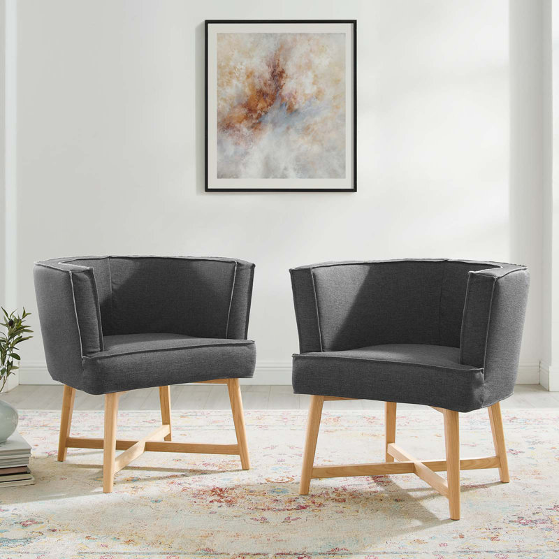 Chaise d'appoint Anders, Gris