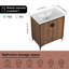 Meuble-lavabo simple avec plateau 30,34 po