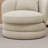 Wide Modern Upholstered Soft Swivel Barrel Chair Accent Chair(Set Of 2)-868756105