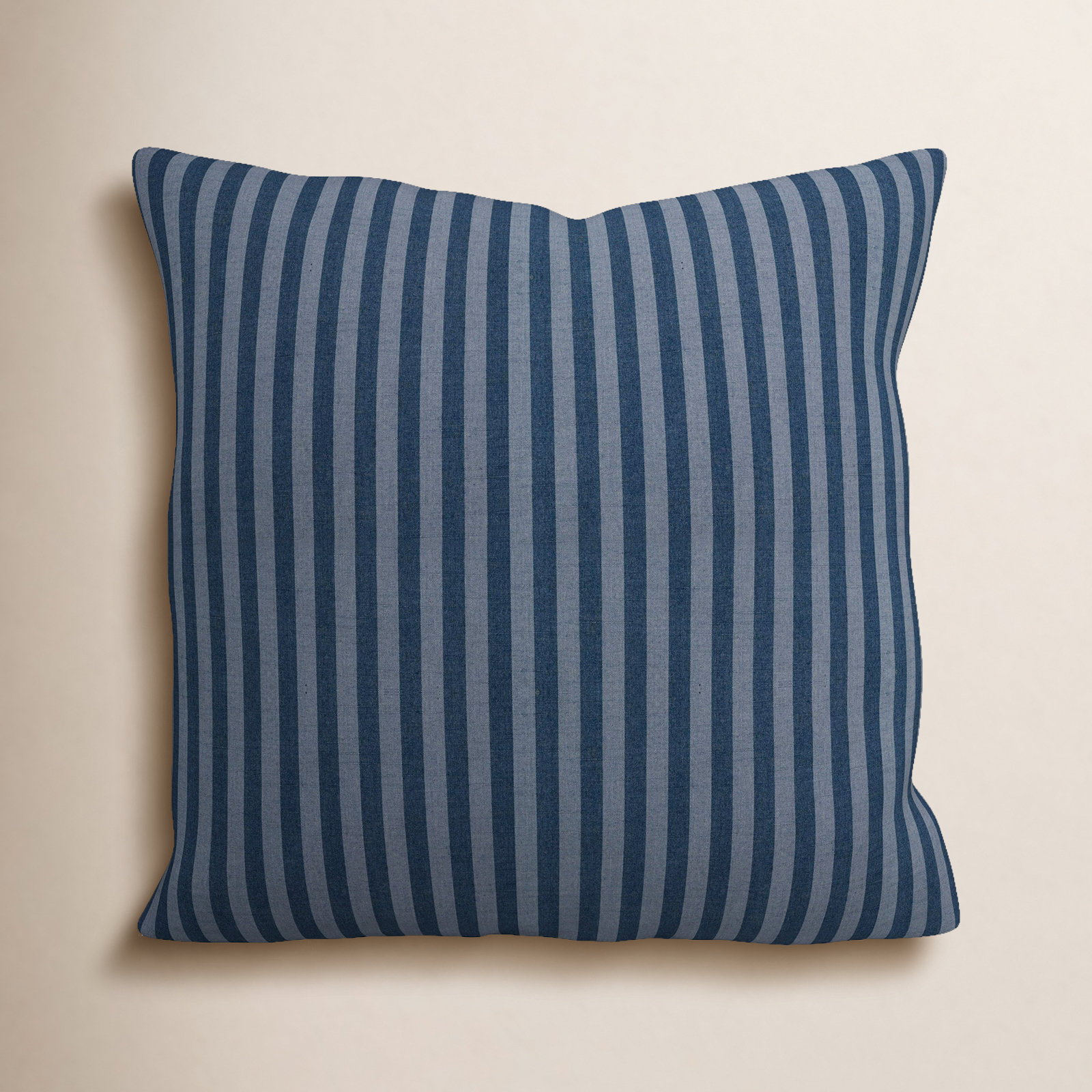 Gabi Indoor/Outdoor Throw Pillow, 16 x 16 x 3, Sail Away Denim