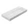 WS Bath Collections Energy 17.9'' Glossy White Ceramic Rectangular Bathroom Sink with Overflow