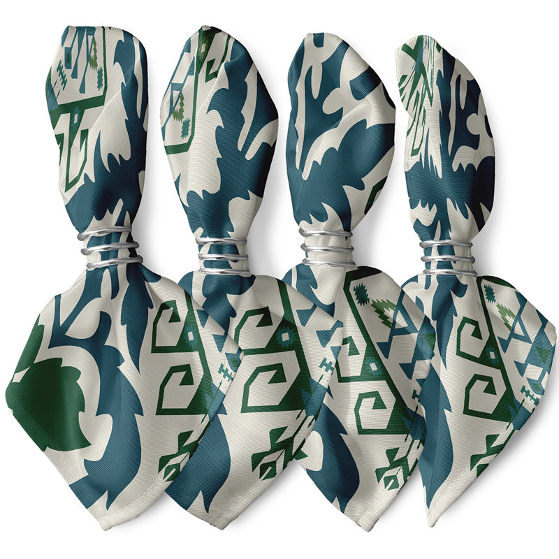 Serviette Senoia, Bleu sarcelle
