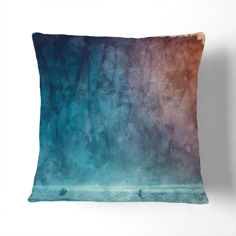 Square Cushion, 40cm H x 40cm W x 15cm D, Black