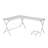 White Finish Computer Desk