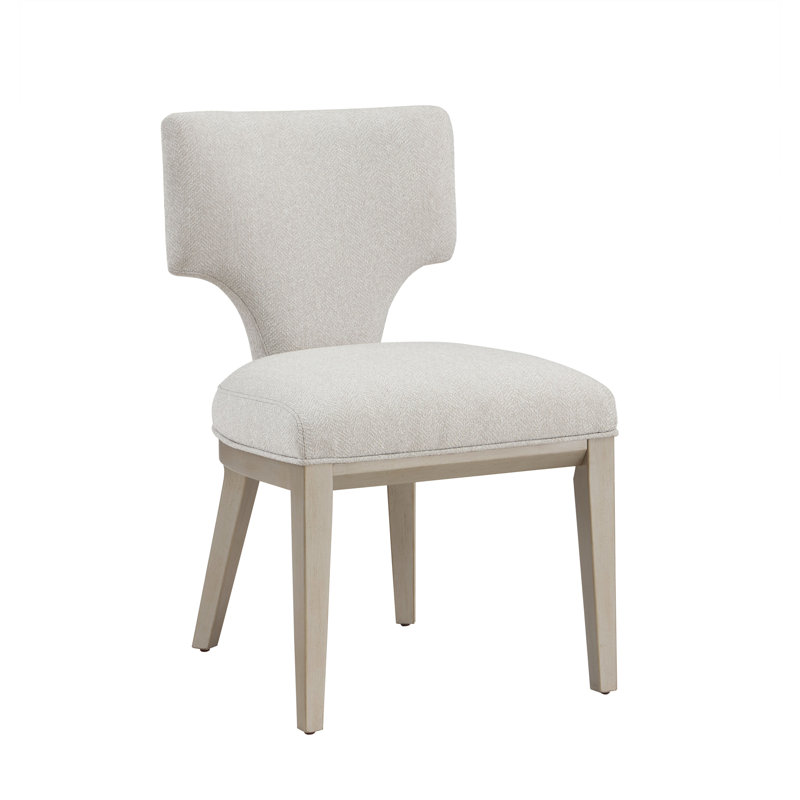 Ensemble de 2 chaises d'appoint en lin Kasa