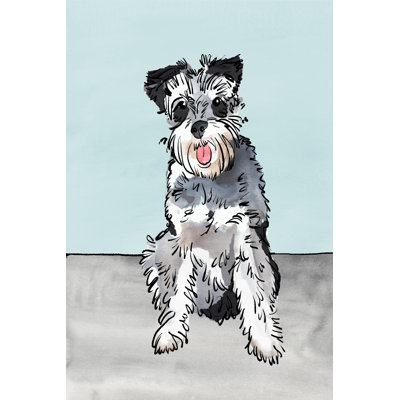 Pet Portrait IV by Annie Warren - Wrapped Canvas Painting