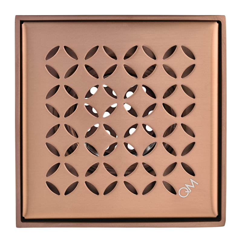 4'' W Grid, Bronze