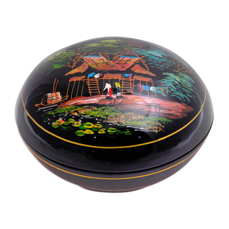 Handmade Solid Wood Decorative Box