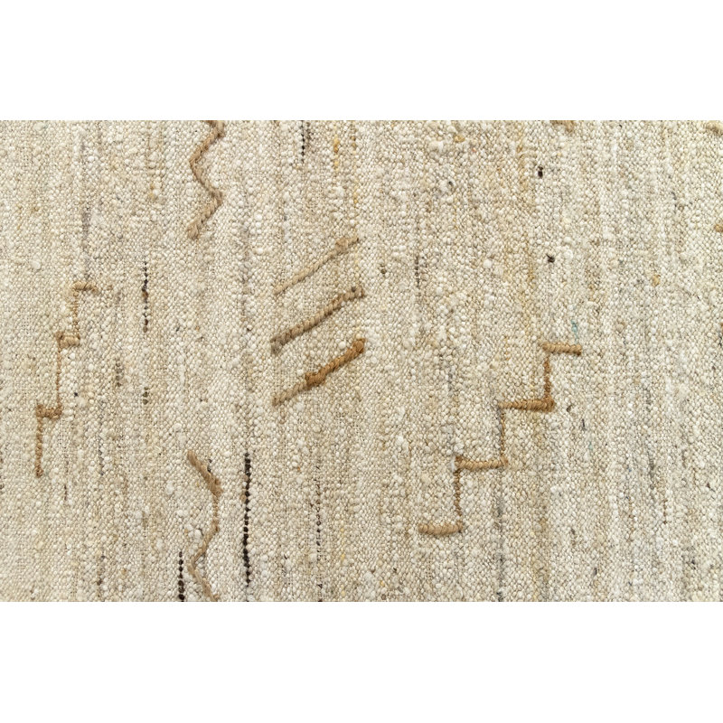 Plemmons Solid Colour Hand Woven Area Rug, Rectangle 200 x 290cm