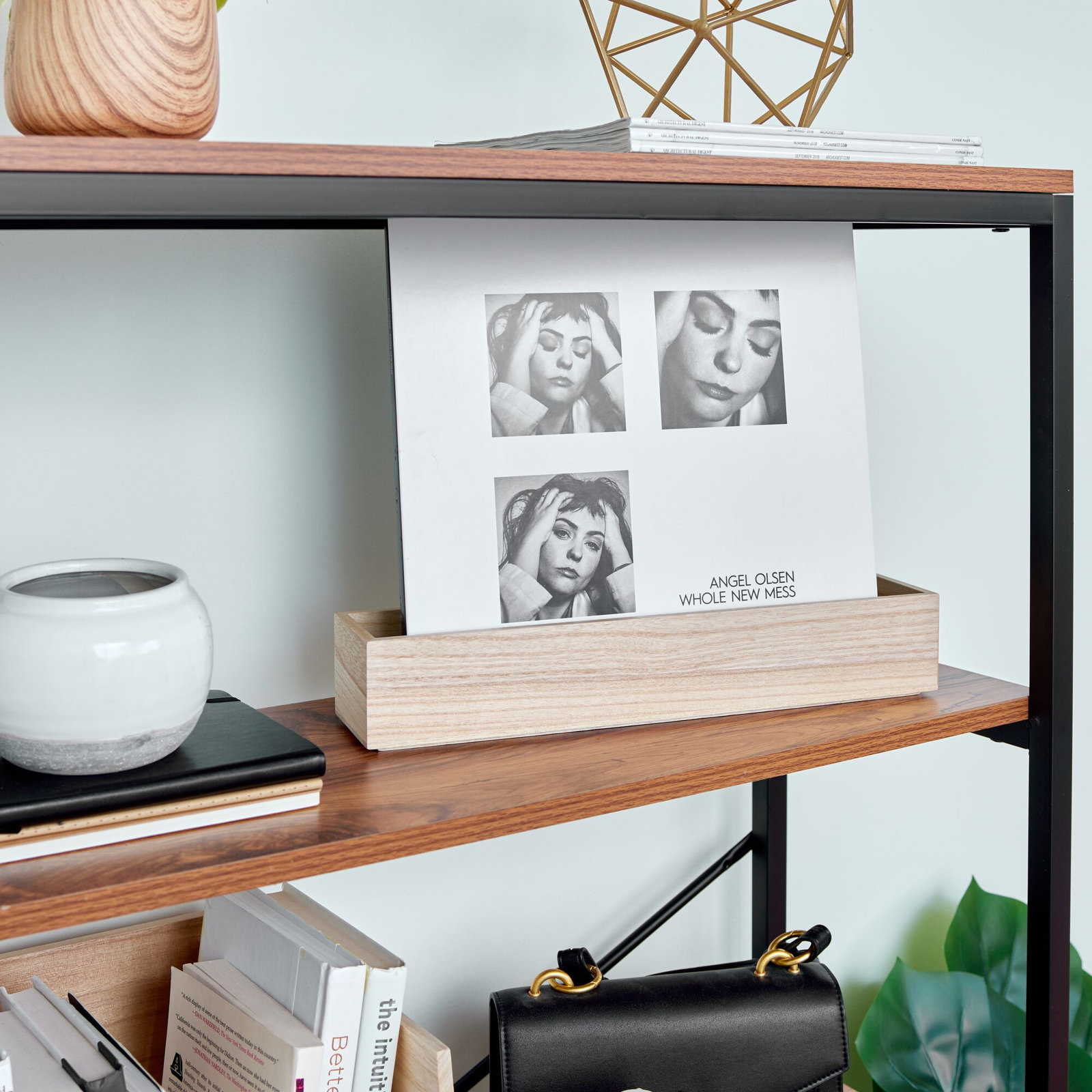 Renewable Wood Drawer Organizer Bin