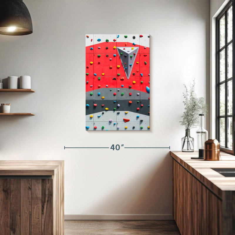 Sireci Indoor Climbing, 36" H x 24" W
