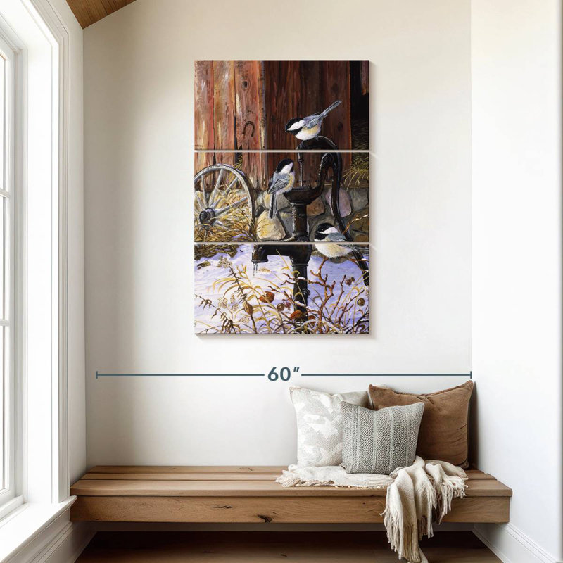 Brampt At The Pump, 45" H x 28" W