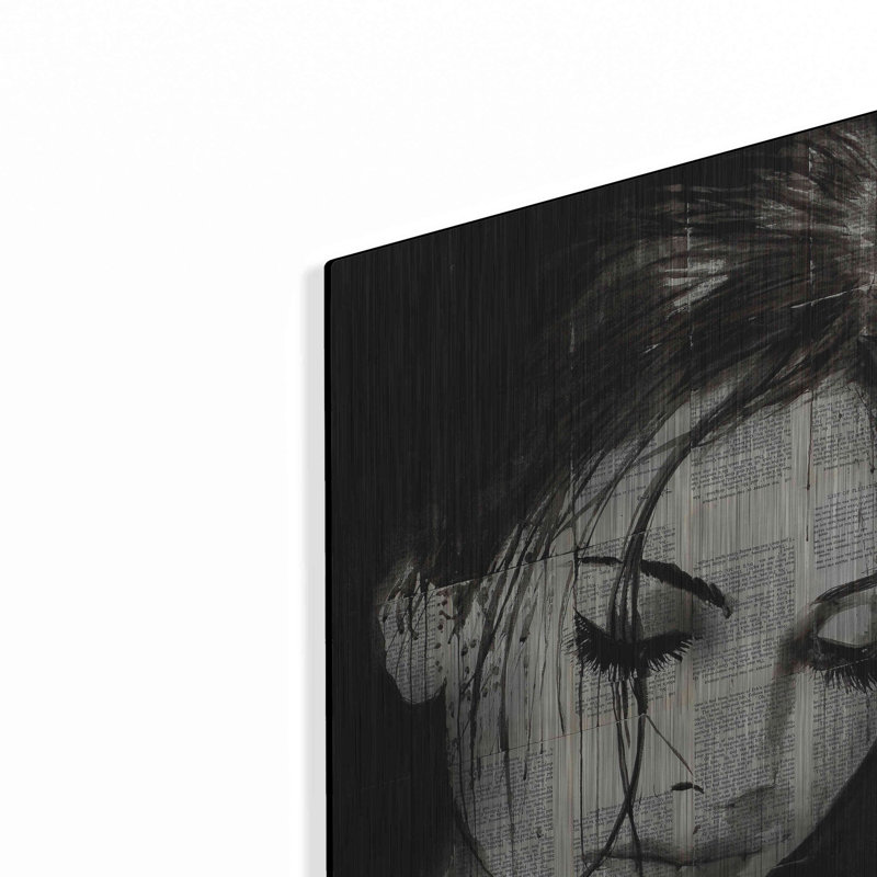 Red Barrel Studio® «Wild Daisy» par Loui Jover, art mural en métal, H 24 po x l 16 po