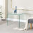 Ifedayo Glass Top End Table