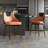 Full Back Upholstered Counter Stool With Metal Frame-992692667