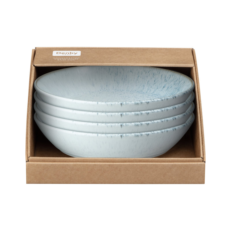 Kiln Blue Set Of 4 Pasta Bowls