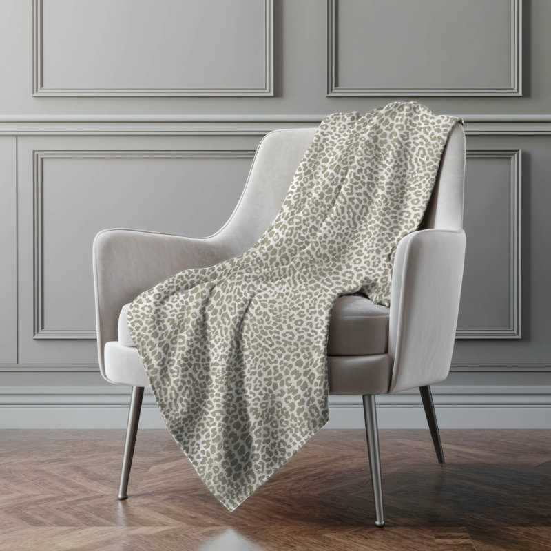 Jeté en sherpa Addison, Taupe