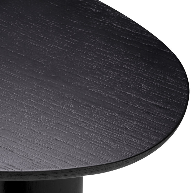 Console Table Lindner Black Veneer - Legs, Black