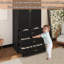 Armoire penderie 2 portes avec 3 tiroirs 