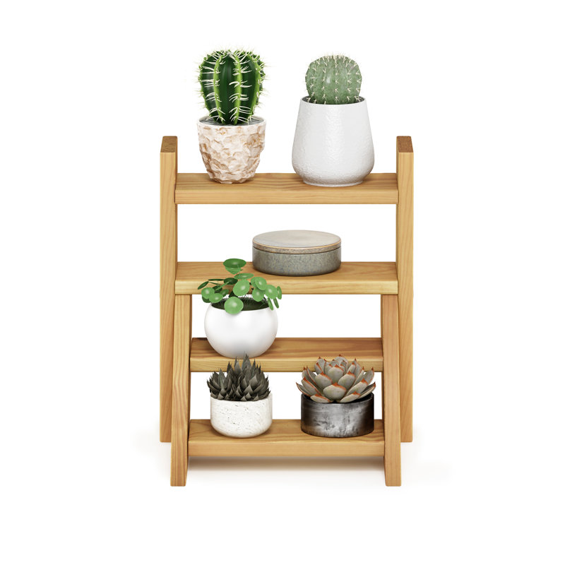 Lebo Plant Stand, Light Brown