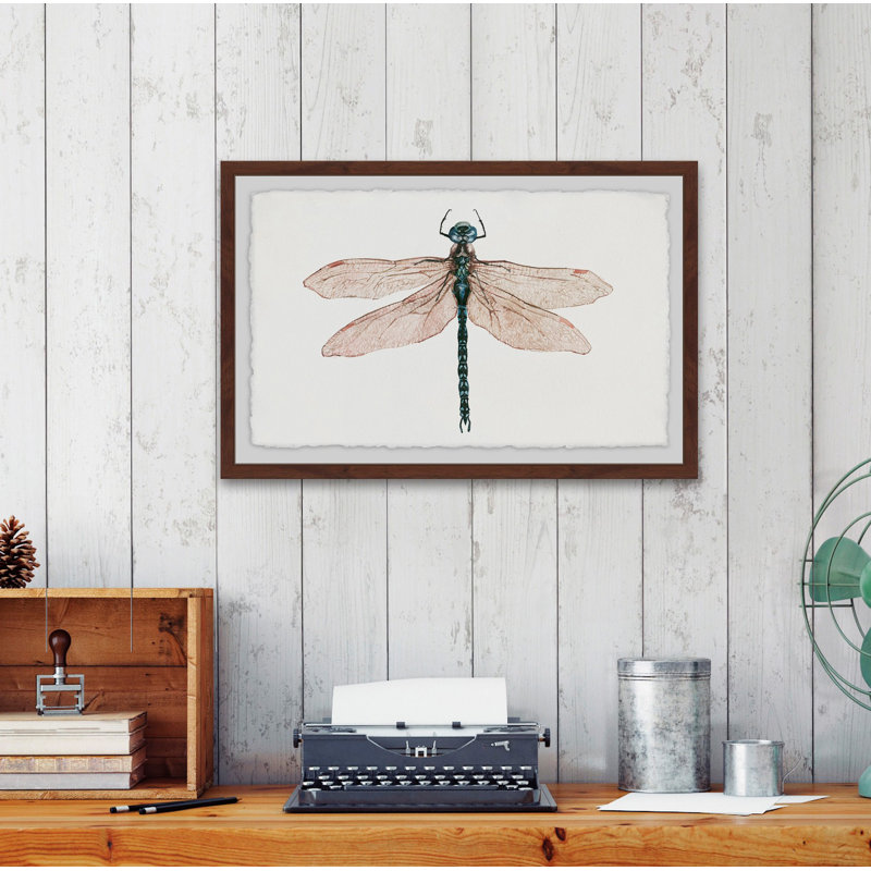 Dual Wings - Single Picture Frame Painting, 41cm H x 61cm W