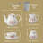 British Royal Series Porcelain Tea Set