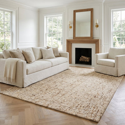 Tapis d'intérieur Sorelle Transitional Abstract en laine tuftée à la main